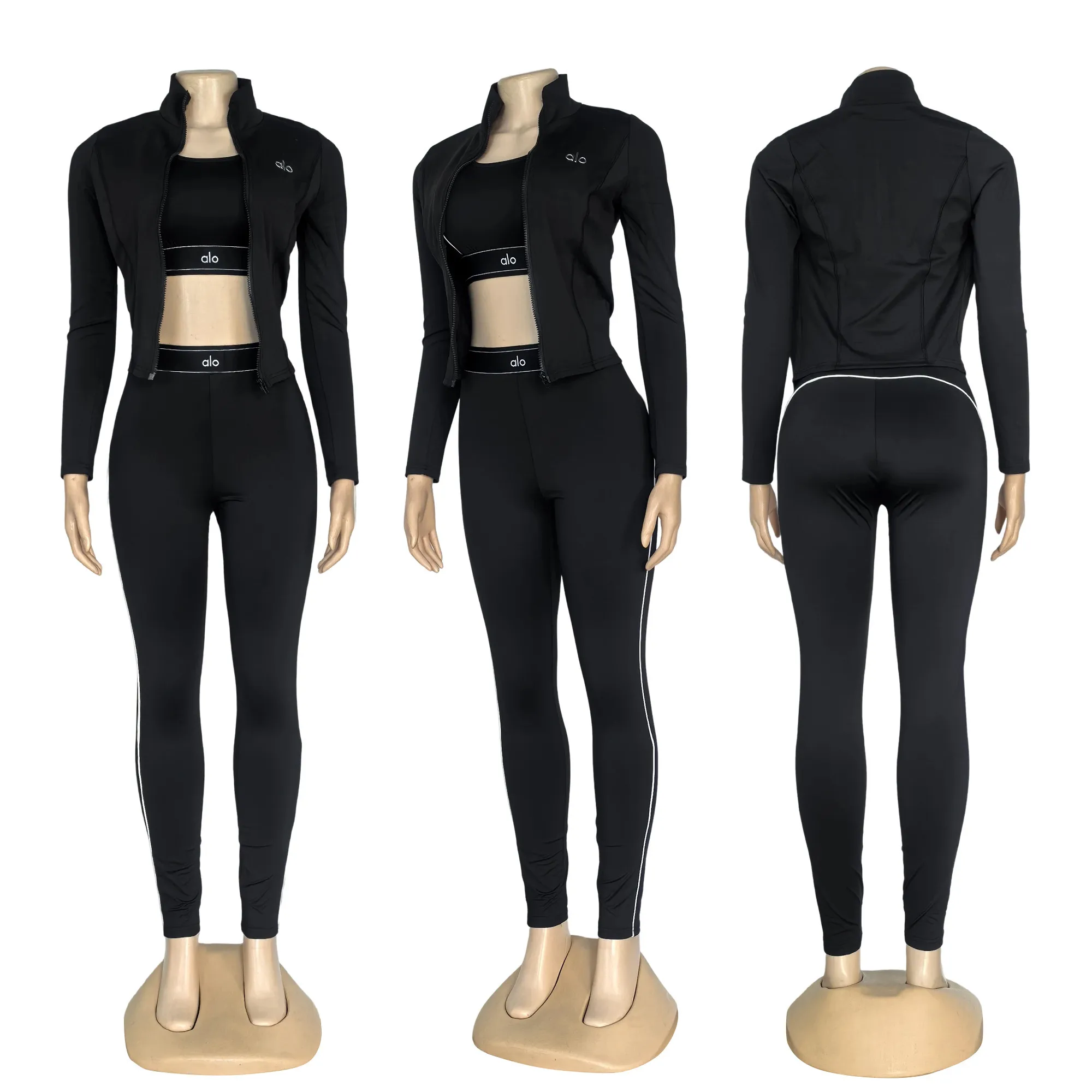 Three-piece trousers set